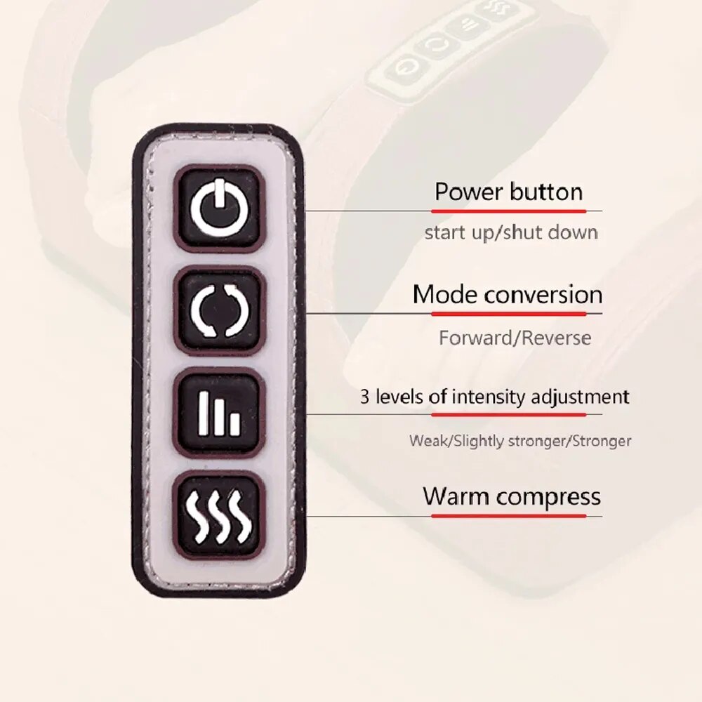 Hot Compression Electric Foot Massager